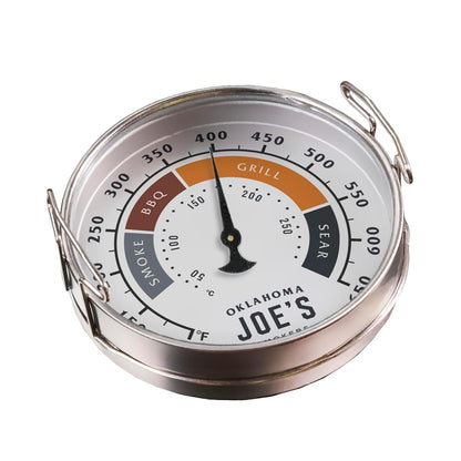 Oklahoma Joe’s Surface Temperature Gauges – 2‑Pack Grill & Smoker Thermometers