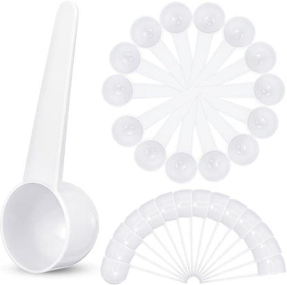 Meanplan Plastic Tablespoons Measuring Spoons, Pink