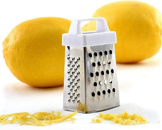 Mini Garlic Grater, Stainless Steel Cheese Ginger Vegetable Spices Small Grater for Kitchen