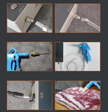 Electric Meat Injector Pump – 316 Stainless Steel Needle (4 Needle Set)