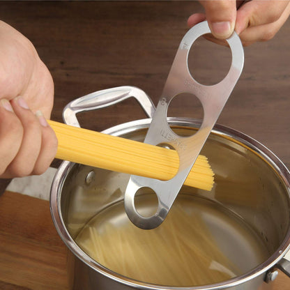 4-Hole Stainless Steel Spaghetti Measure Tool