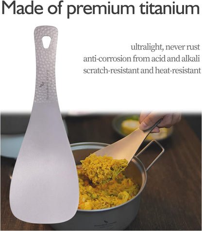Boundless Voyage Titanium Spatula Rice Shovel Thickened 1079T