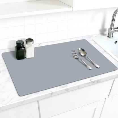 AECHY Extra Large Silicone Mat 78.74”x19.69”x0.08”, Multipurpose Silicone Mat Thick Heat Resistant Mat Shipped Rolled Up Kitchen Counter Mat Nonslip Silicone Mats for Kitchen Counter Translucent