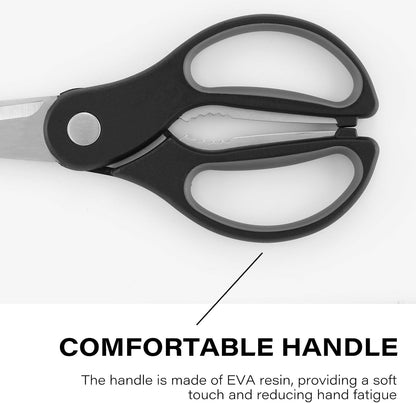 Kitchen Shears with Magnetic Holder Heavy Duty Magnetic Scissors for Fridge