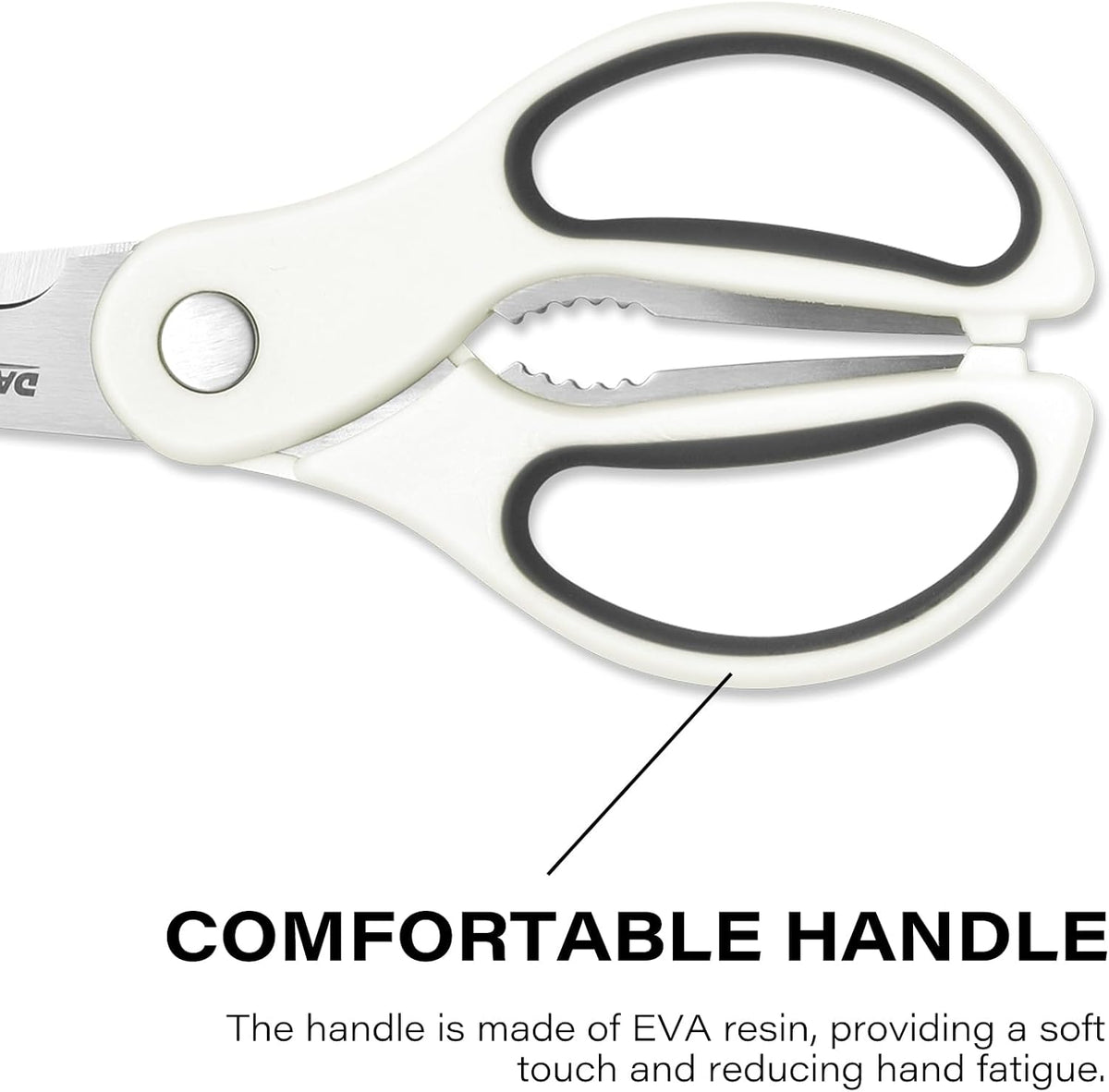 Kitchen Shears with Magnetic Holder Heavy Duty Magnetic Scissors for Fridge