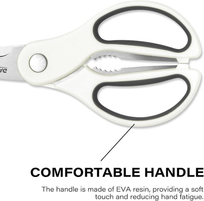 Kitchen Shears with Magnetic Holder Heavy Duty Magnetic Scissors for Fridge