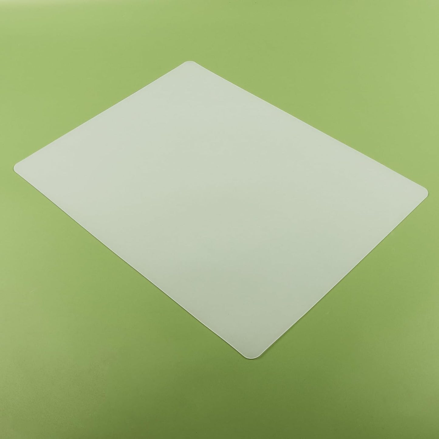 Large Silicone Mats for Kitchen Counter: 14” x 20”(1mm) Clear Non-slip Waterproof Countertop Protector Liner - Non-Stick Baking Mat - Heat Resistant Placemat for Pastry Translucent (2/Pack)