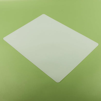 Large Silicone Mats for Kitchen Counter: 14” x 20”(1mm) Clear Non-slip Waterproof Countertop Protector Liner - Non-Stick Baking Mat - Heat Resistant Placemat for Pastry Translucent (2/Pack)