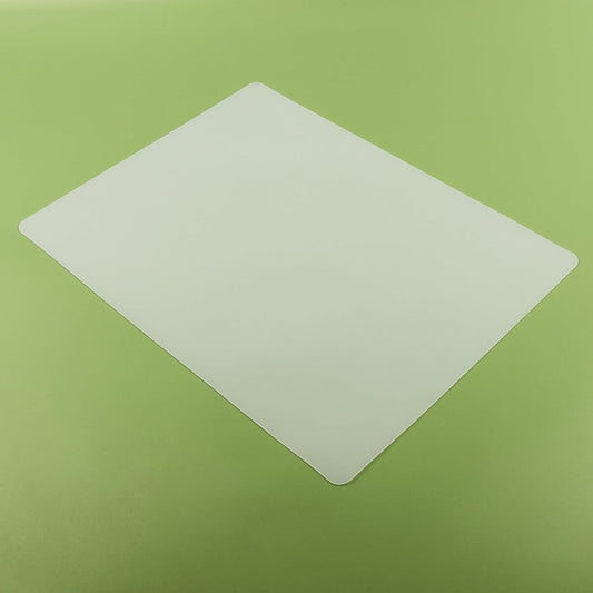 Large Silicone Mats for Kitchen Counter: 14” x 20”(1mm) Clear Non-slip Waterproof Countertop Protector Liner - Non-Stick Baking Mat - Heat Resistant Placemat for Pastry Translucent (2/Pack)