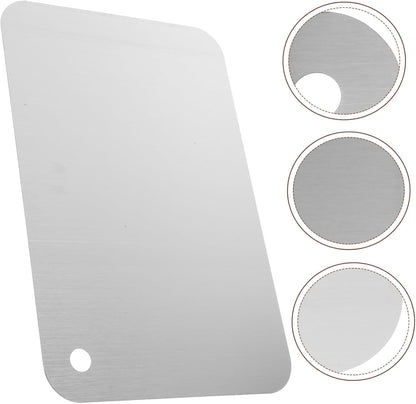 Yardwe Chopping Board for Home Double-sided Cutting Mat Stainless Steel Xxl Size Easy to Clean