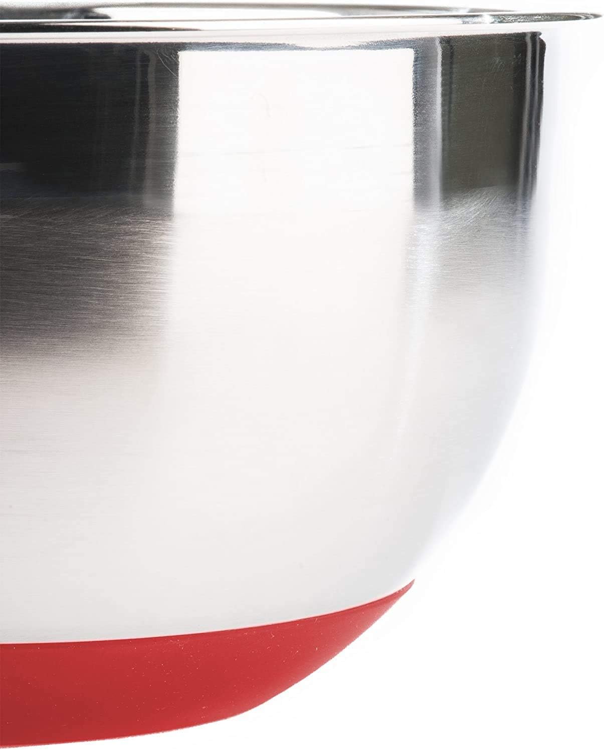 Stainless Steel Mixing Bowls with Lids and Non Slip Bases (Set of 5, Black)