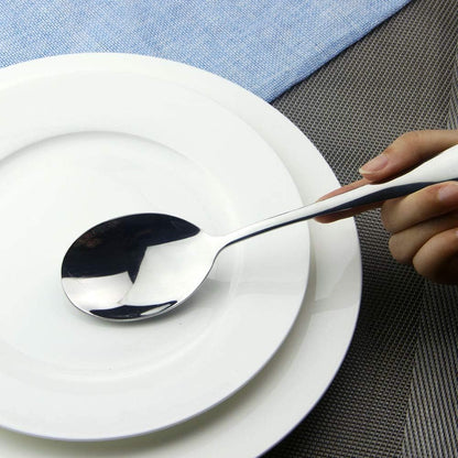 AOOSY Serving Utensils, Stainless Steel Silverware Serving Set