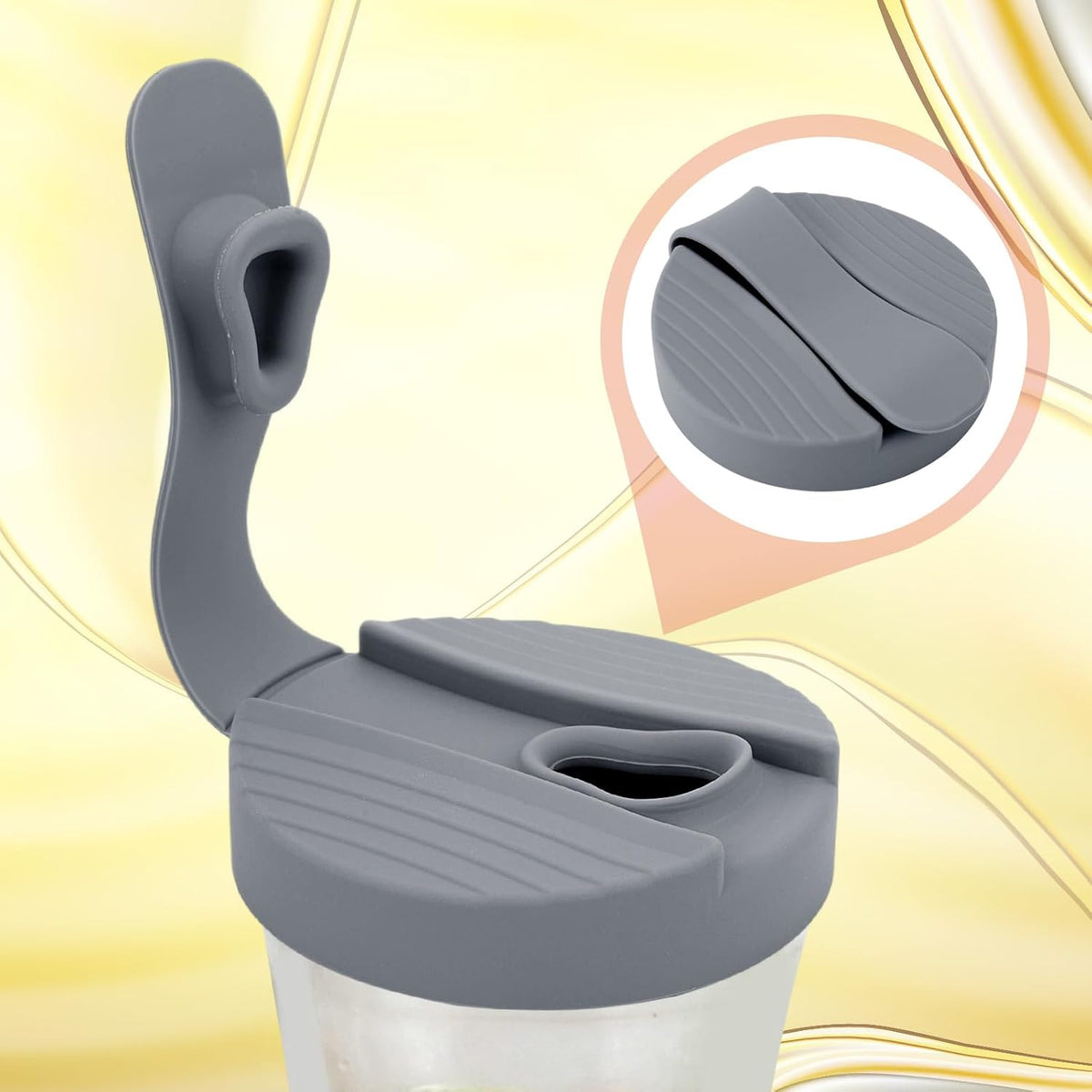 2pcs Salad Cruet Top Replacement Lids for Good Seasons