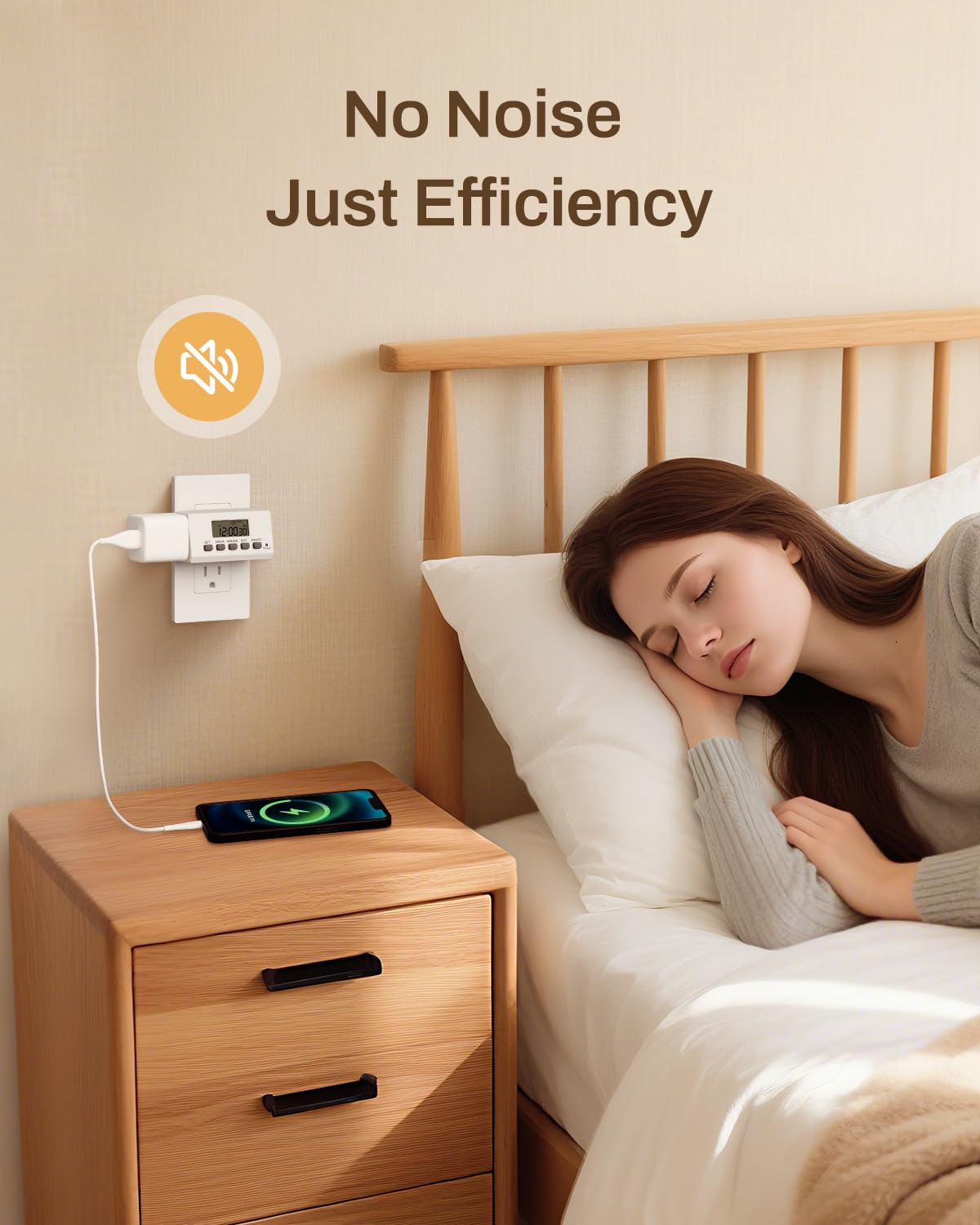 BN-LINK Indoor 7-Day Programmable Digital Timer Outlet, 2 Outlets