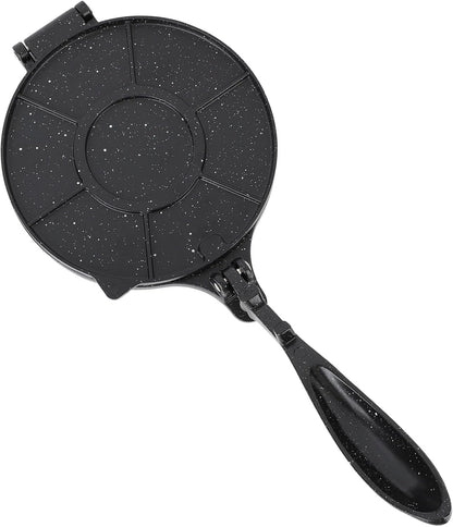 Tortilla Press, Maker Aluminum Labor Saving Multifunctional Pre Seasoned Quesadilla Heavy Duty 10 Inch Tortilla Rotis for Dumpling Skin Dough Tortillera Pataconera Flour Cast Iron