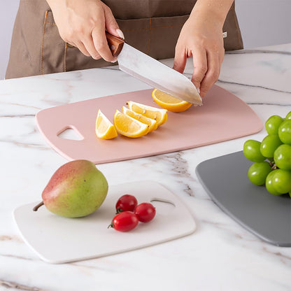 Cutting Board Set for Kitchen,Plastic Large-small Chopping Board Set of 3,Dishwasher Safe,BPA Free