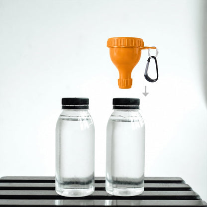 2 Pack Premium Protein Powder Containers - Portable Protein Funnels(50ml)