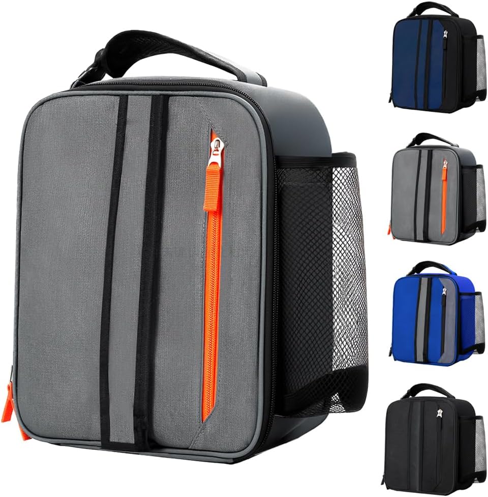 Lunch Box Insulated Lunch bag for Men Teen Kids Boys Adult Portable Stylish Small Lunchbox Special Design for Working Office school Picnic