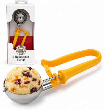 King Arthur Baking Company Tablespoon Cookie Scoop Dough Portions for Drop Cookies, Mini Scones, and Pizzelle