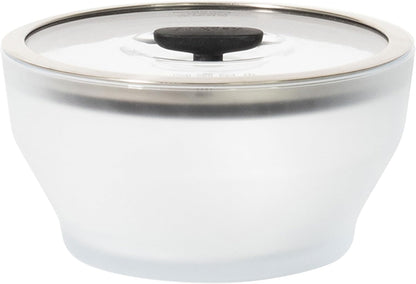 Anyday 8-Cup Microwave Cookware Glass Container with Lid (Kale)