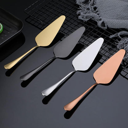 5x Cake Server Pie Holder Transfer Triangular Spade Spatula for Pizza Cake