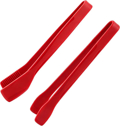 2 PCS Silicone Tongs for Cooking, 11 In Stainless Steel Kitchen Tongs with Silicone Tips, Heat Resistant Lightweight Non-Scratch for Flipping Fish, Steak, Toast & Bread, Dishwasher Safe