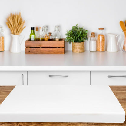 Luxshiny Acrylic Kitchen Cutting Board Non-slip Thick 16.7x12.8 Inch Sturdy Countertop Chopping Mat for Fruits Vegetables Meat Food Preparation