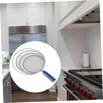 4-Pack Oil Splatter Guard Mesh Covers for Frying Pans and Pots Splashproof Kitchen Oil Screen 18.50X12.99X0.39 Inch Kitchen Accessories for Cooking Safety