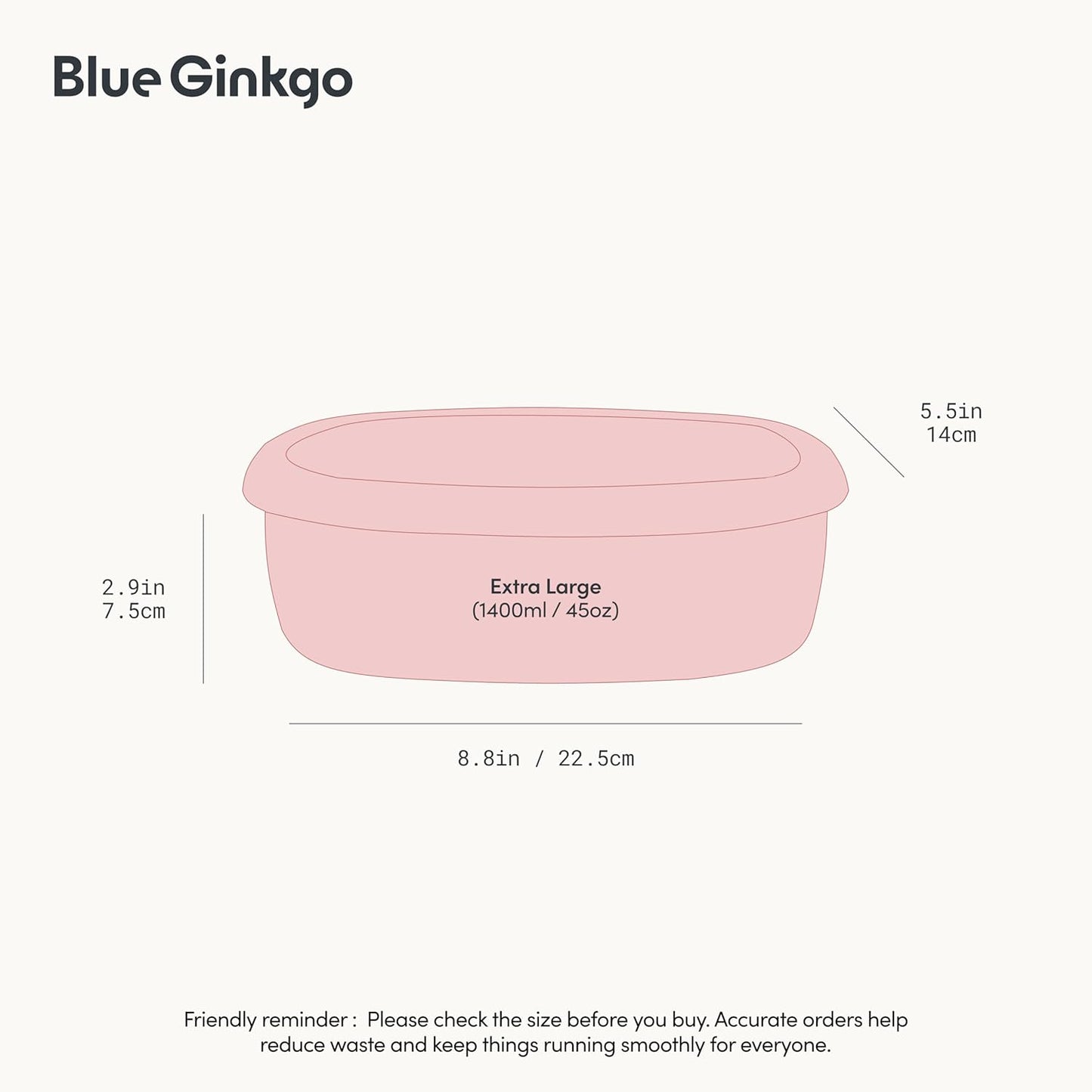 BLUE GINKGO Nesting Silicone Containers - Set of 3 Hard-Shell Silicone Food Storage Containers | BPA Free, Airtight, Dishwasher and Freezer Safe (6.7oz, 10oz, 20oz) - Green