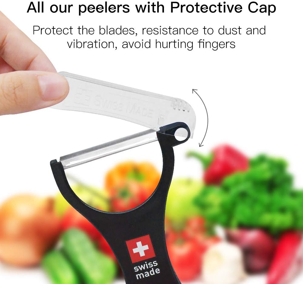 Original Swiss Made Peeler Vegetable&Fruits stainless steel blade Peeler for kitchen (ORANGE-vegetable grater)