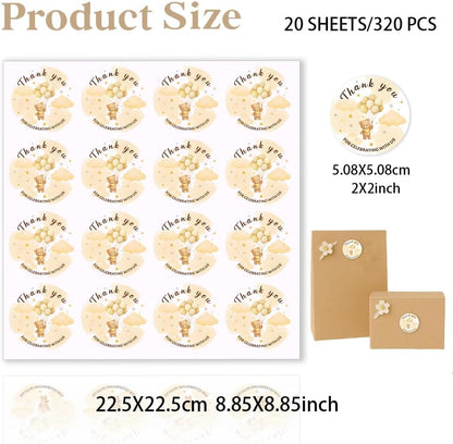 320 Pcs Date Label Stickers, Fresh Color Scheme Sticker Removable Food Labels Self-Adhesive Practical Stickers for Bottle Refrigerator Container