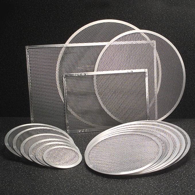 American Metalcraft 18731 Rectangular Aluminum Pizza Baking Screen, 11" L x 16" W