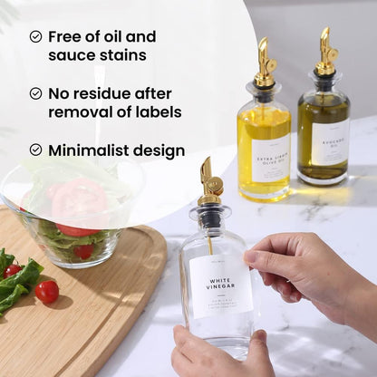 Molimoli - Premium Olive Oil Dispenser Bottles for Kitchen with Pourer - Oil and Vinegar Dispenser Set, Glass Dispenser for Kitchen, Dispenser Bottle of 350ml