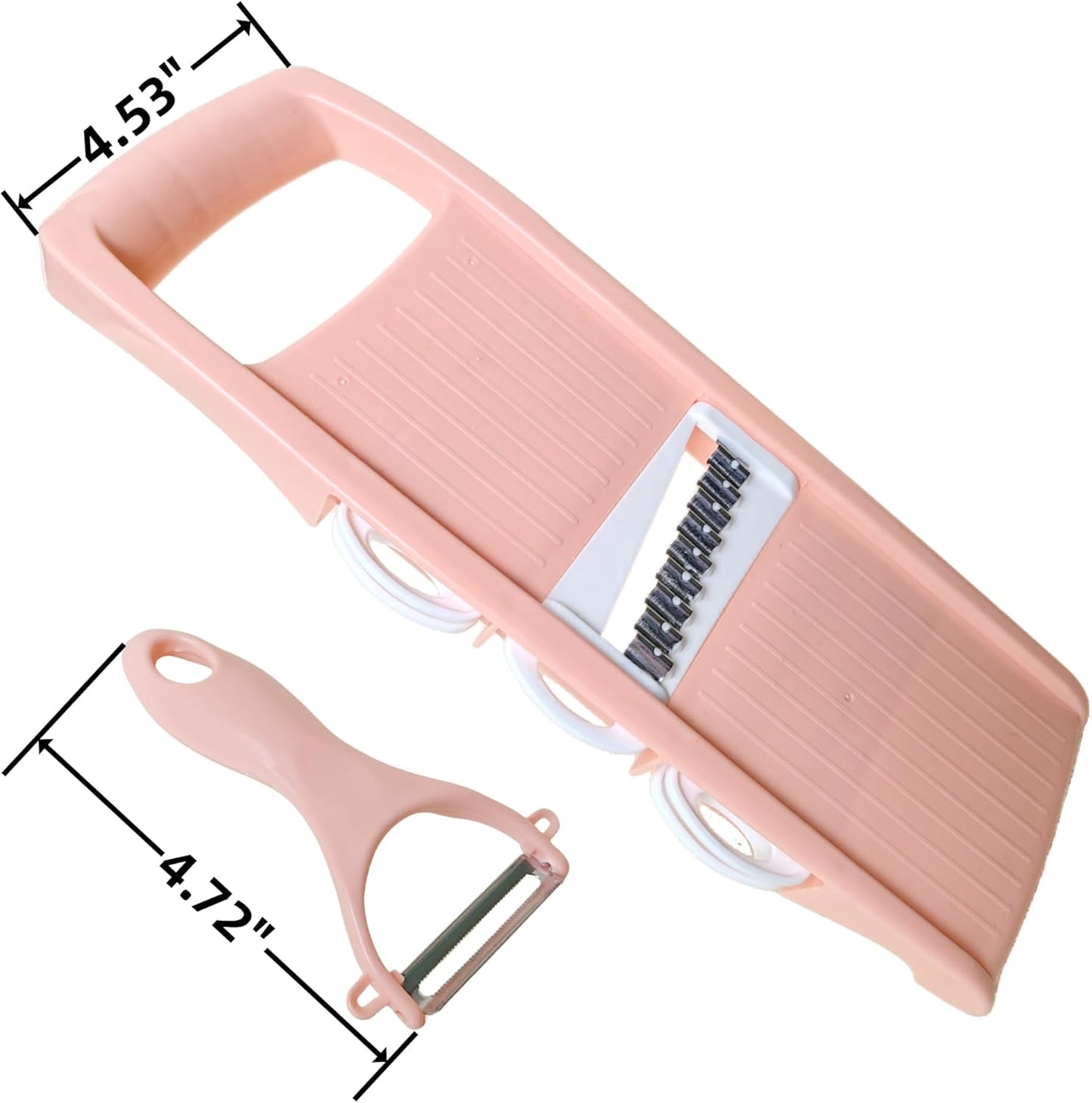 Mandoline Slicer for Kitchen 7-in-1 Mandoline Food Slicer,Potato/Cheese/Vegetable/Carrot/Cucumber Grater,Cutter, Grinder,Waffle Fry Cutter,Julienne Peeler