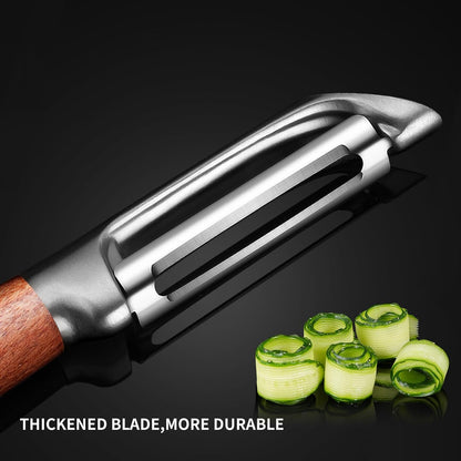 MAD SHARK Vegetable Peeler,Ultra Sharp Y Serrated Blade Peelers for Kitchen