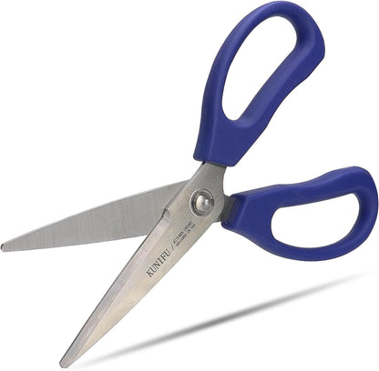 KUNIFU Kitchen Scissors, All Purpose Kitchen Shears, Heavy Duty Come Apart Scissors Gadgets Utensils - Blue