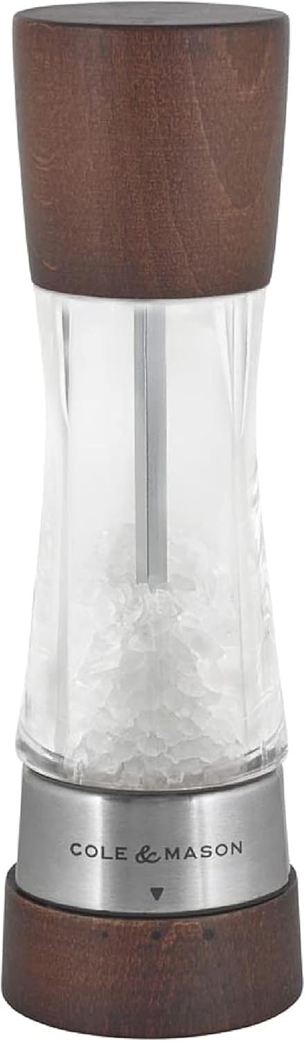 Cole & Mason Derwent Grinder, 7.5" Pepper Mill, Stainless Steel
