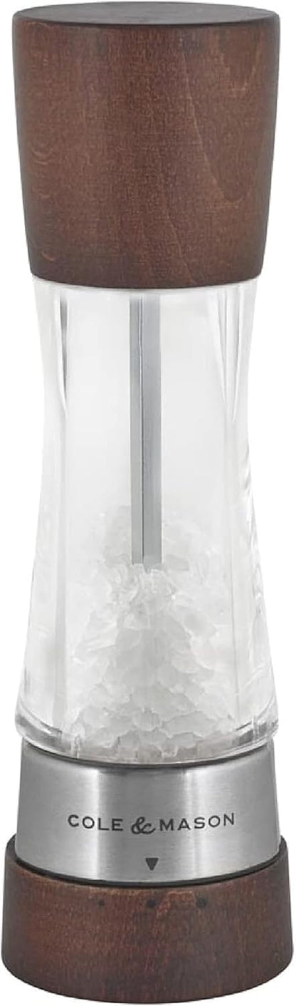 Cole & Mason Derwent Grinder, 7.5" Pepper Mill, Stainless Steel
