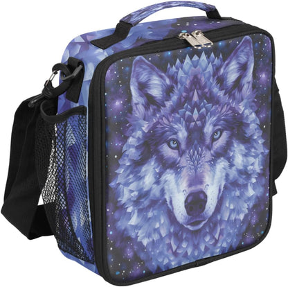 cfpolar Skull Skateboard Lunch Box for Boys Girls, Insulated Lunch Bags for Kids Reusable Mini Cooler Lunch Tote Lunchbox Thermal Meal Tote Kit with Shoulder Strap for Work School Picnic
