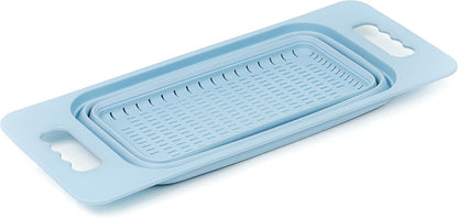 SAMMART Over The Sink Rectangular Colander (Sea Angel)