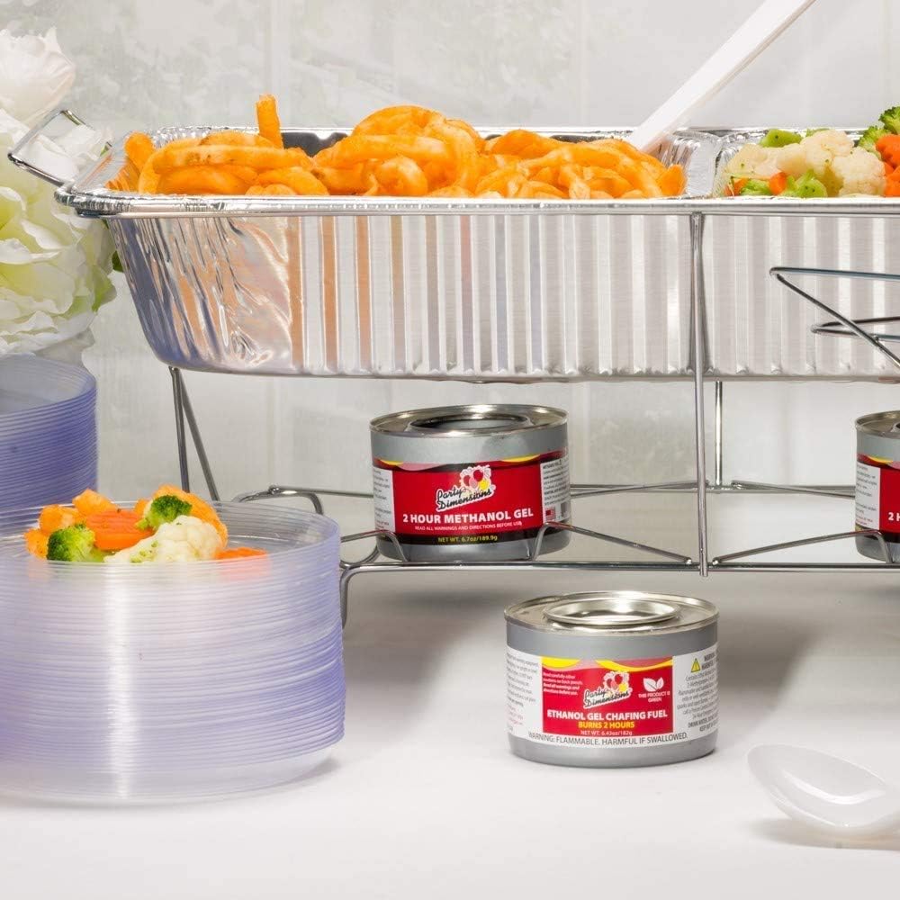 Nicole Home Collection Aluminum Pans With Lids Half Size 9x13 Extra Heavy Duty, Disposable Foil Pans For Baking (25 Sets)