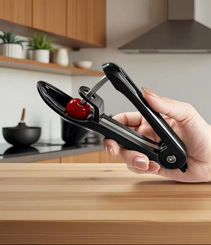 Cherry Pitter, Heavy-Duty Stainless Steel Cherry Pitter Tool, Easy Press