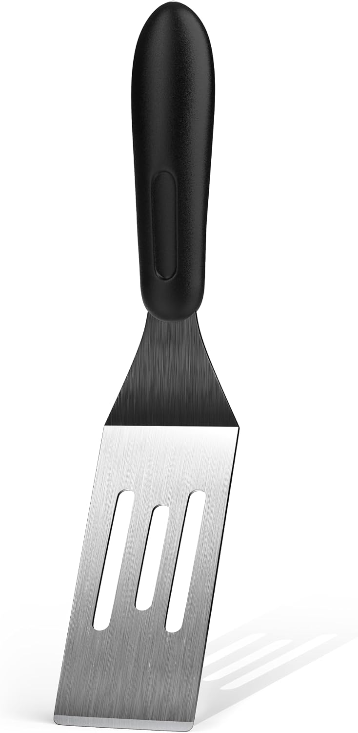 Small Spatula, Mini Serving Metal Spatula for Serving and Turning