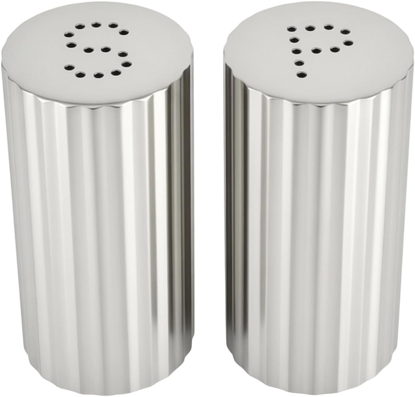 Lily Brown 304 Stainless Steel Condiment Holder with Ergonomic Grips Perfect for Meal Preparation and Grilling Rustproof Stainless Steel Shaker