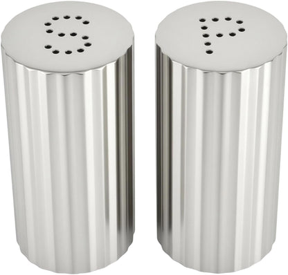 Lily Brown 304 Stainless Steel Condiment Holder with Ergonomic Grips Perfect for Meal Preparation and Grilling Rustproof Stainless Steel Shaker