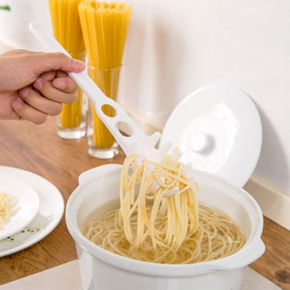 Daycount® Spaghetti Server Measuring Tool Noodle Serving Spoon Egg Yolks separator Drains, Plastic Multipurpose Kitchen Utensils
