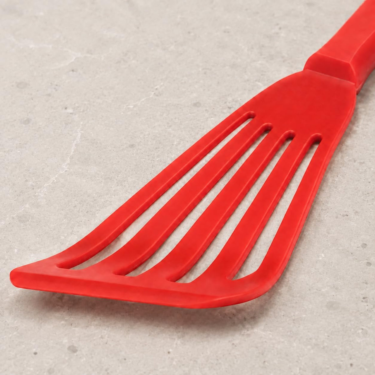 Maine Man Silicone Fish Spatula, Non-Stick Angled Turner, For Delicate Foods, Draining Liquids, And Everyday Cooking