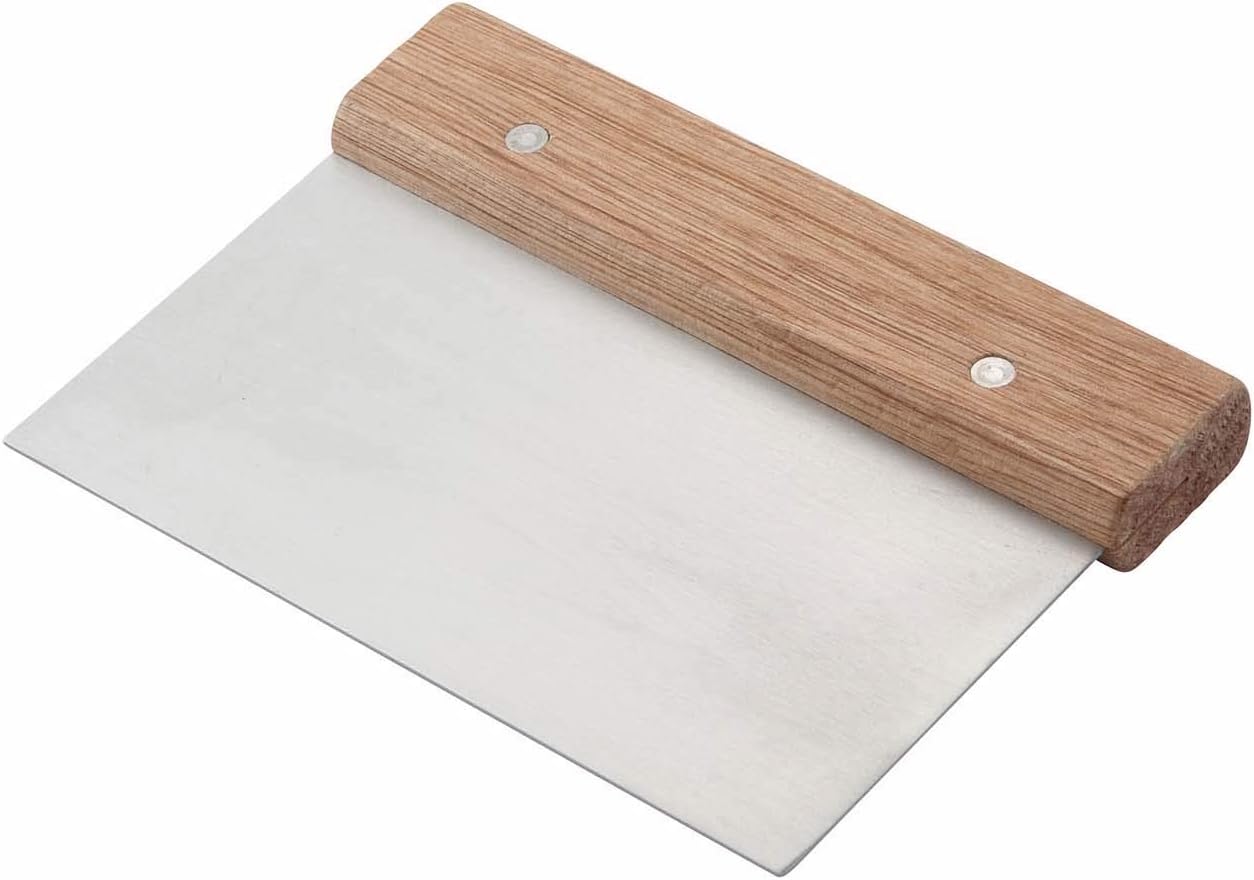 Winco Handle Winware Stainless Steel Dough Scraper