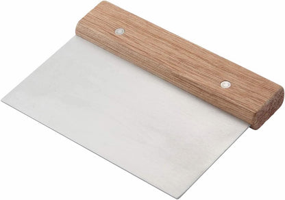 Winco Handle Winware Stainless Steel Dough Scraper