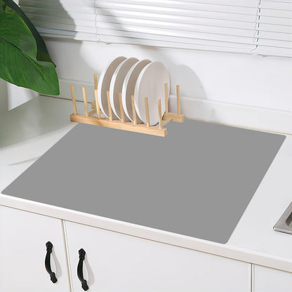 Super Large Silicone Mat, 120"x24" Silicone Mats for Kitchen Counter, Non-slip Heat Resistant Mat,Thicken Kitchen Counter Mat, Waterproof Countertop Protector for Craft (Black)